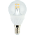 Светодиодная лампа "шар" . E14, 4W, 220V, 2700K. Ecola K4FW40ELC