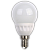 Светодиодная лампа "Шар" керамика . E14, 5W, 220V, 4000K. Ecola K4LV50ELC