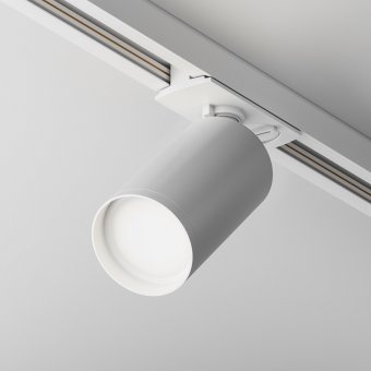 TR020-1-GU10-W. Maytoni Technical. Focus S. Трековый светильник Накладной, GU10 10W 220V. Белый