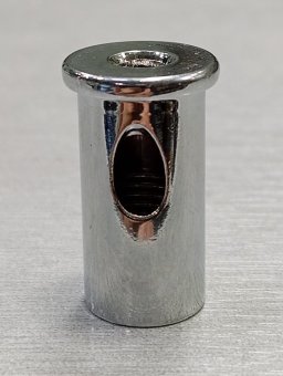 Держатель провода, децентратор, с резьбой M10x1. Хром. 33 Идеи  FN10 CH
