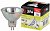 Лампа галогенная низковольтная Софит MR16 Прозрачная 12V, GU5.3 50W. Эра С0027358