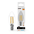 Светодиодная лампа "Свеча" нитевидный филамен . Е14, 12W, 240V, 2700К. Gauss 32112